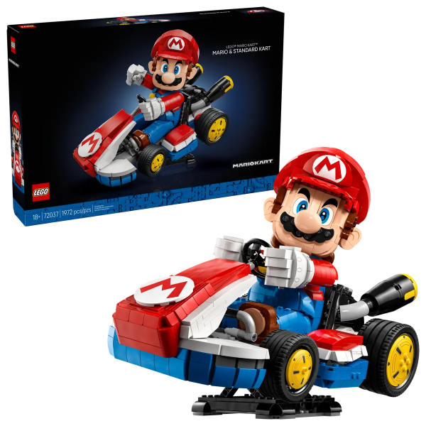 Конструктор Lego 72037 Super Mario Kart Марио и стандартный карт