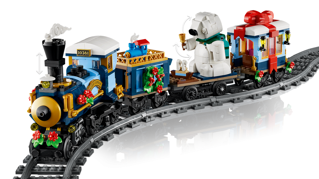 Конструктор Lego 10361 ICONS Праздничный экспресс