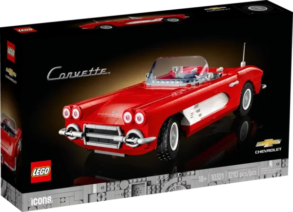 купить конструктор Лего Конструктор Lego 10321 Icons Корвет Chevrolet 1961