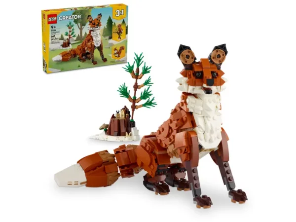 купить конструктор Лего Конструктор Lego 31154 Creator Рыжая лисица 3 в 1