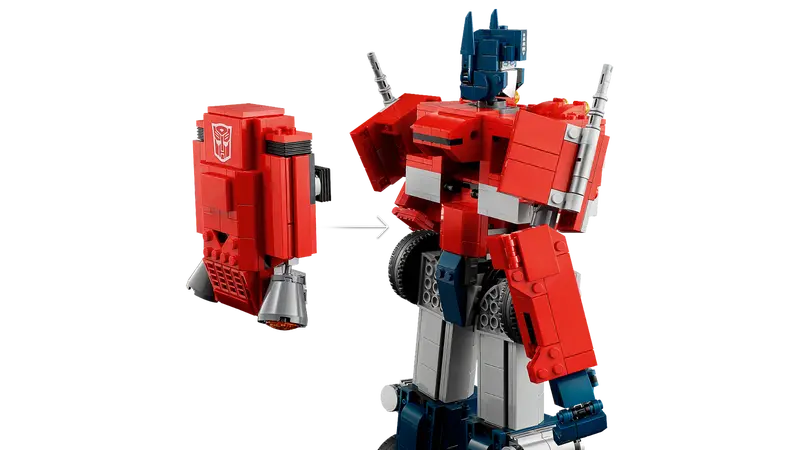 10302 alt4 Конструктор LEGO 10302 ICONS Оптимус Прайм Transformers