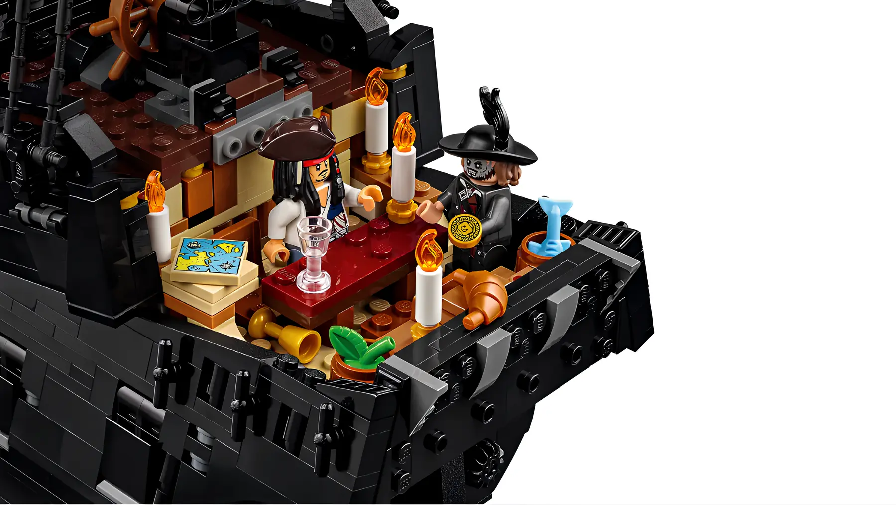 Конструктор Lego 10365 ICONS Пираты Карибского моря: Черная жемчужина