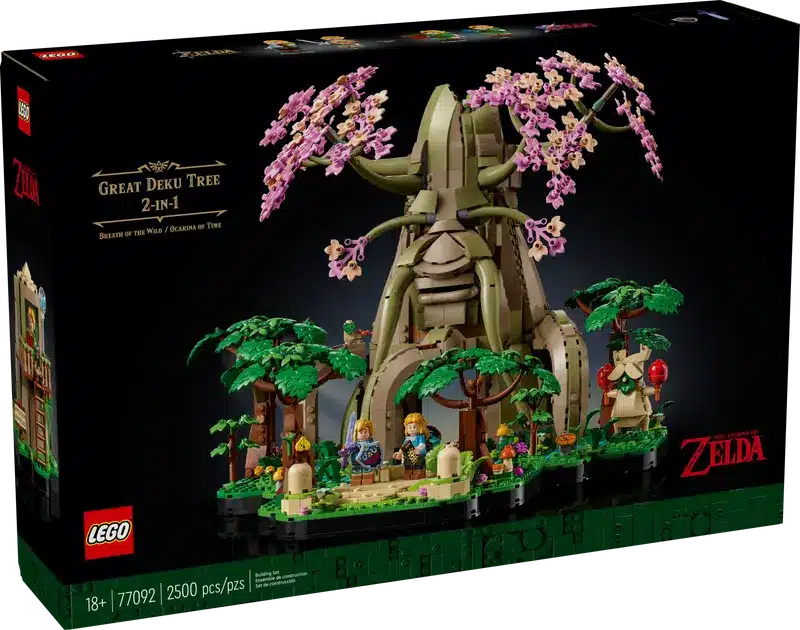 купить Лего Конструктор LEGO 77092 The Legend of Zelda Великое Дерево Деку (2 в 1) – luckybricks