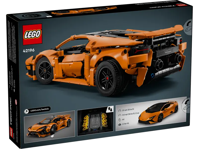 купить Лего Конструктор Lego 42196 Technic Lamborghini Huracán Tecnica