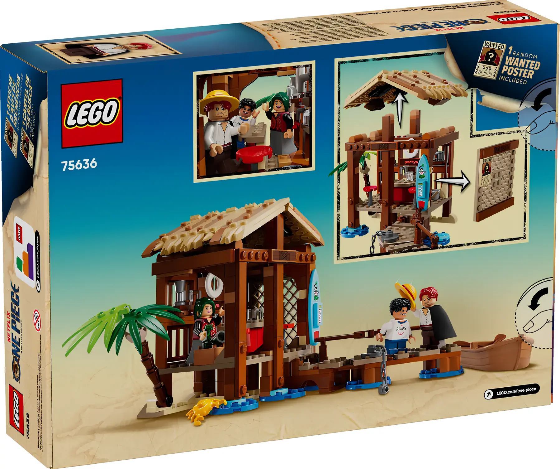Конструктор Lego 75636 One Piece: Хижина ветряной мельницы