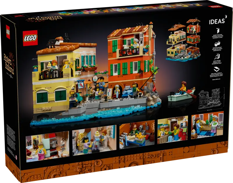 Конструктор Lego 21359 Ideas Итальянская Ривьера