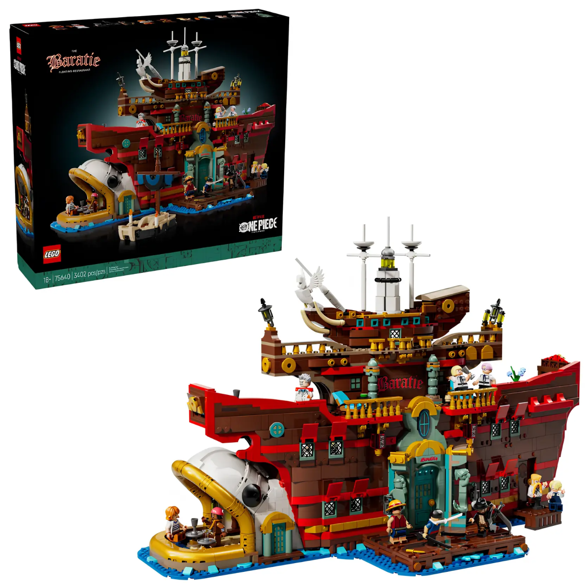 Screenshot_5 Конструктор Lego 75640 One Piece Плавучий ресторан Барати