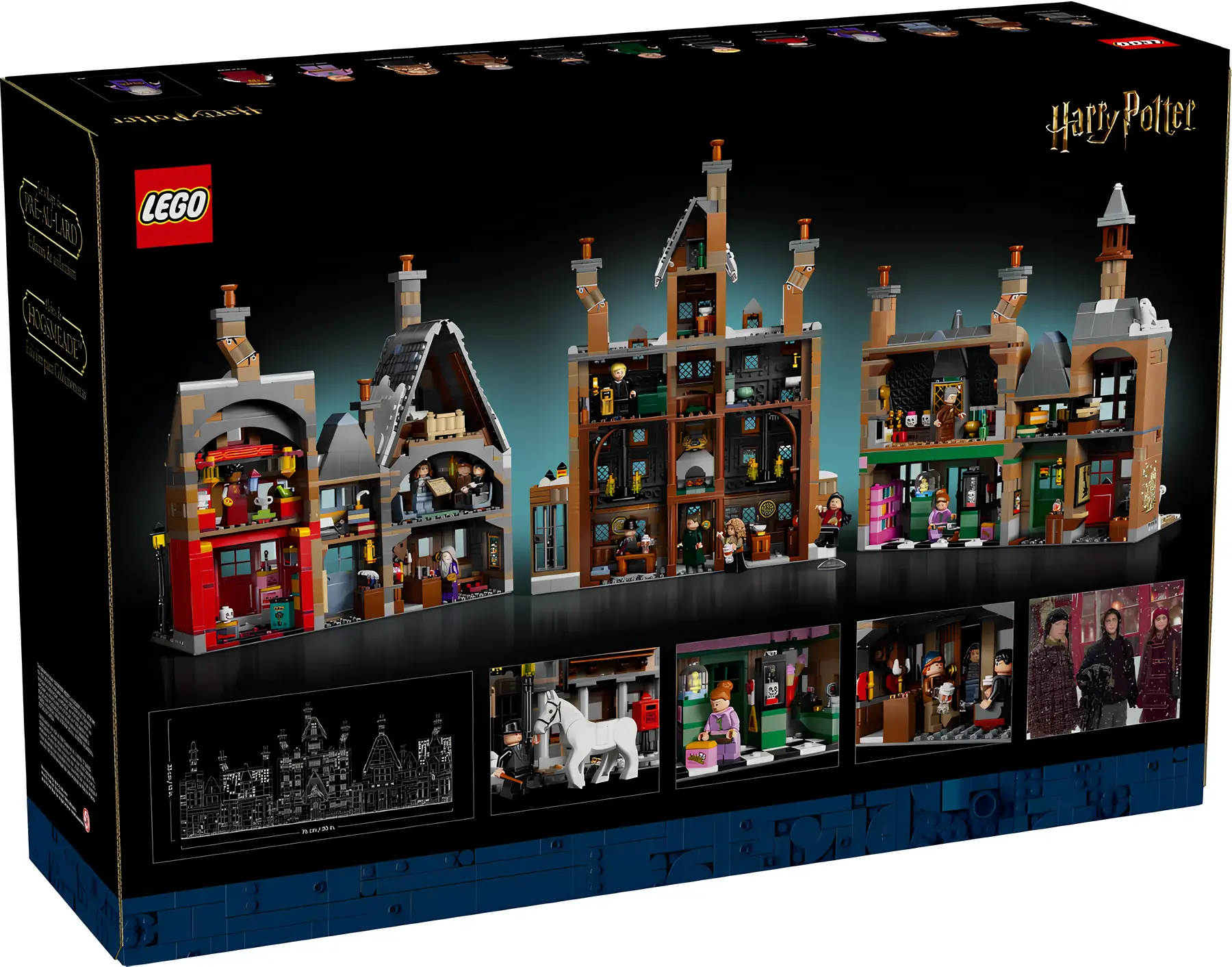 Конструктор Lego 76457 Harry Potter Деревня Хогсмид – Коллекционное