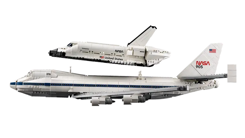 Конструктор Lego icons 10360 - Самолет-носитель и Шаттл