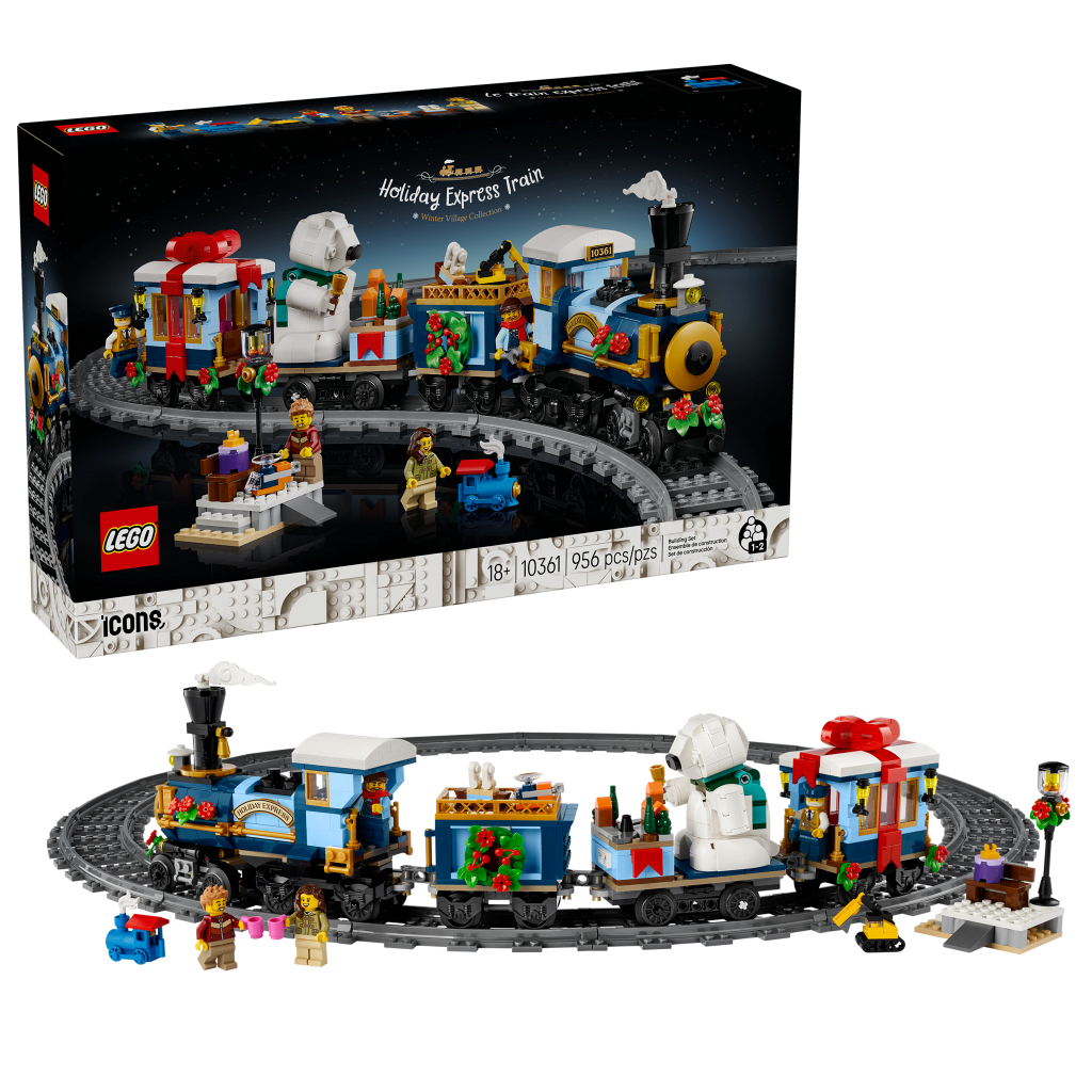 Конструктор Lego 10361 ICONS Праздничный экспресс