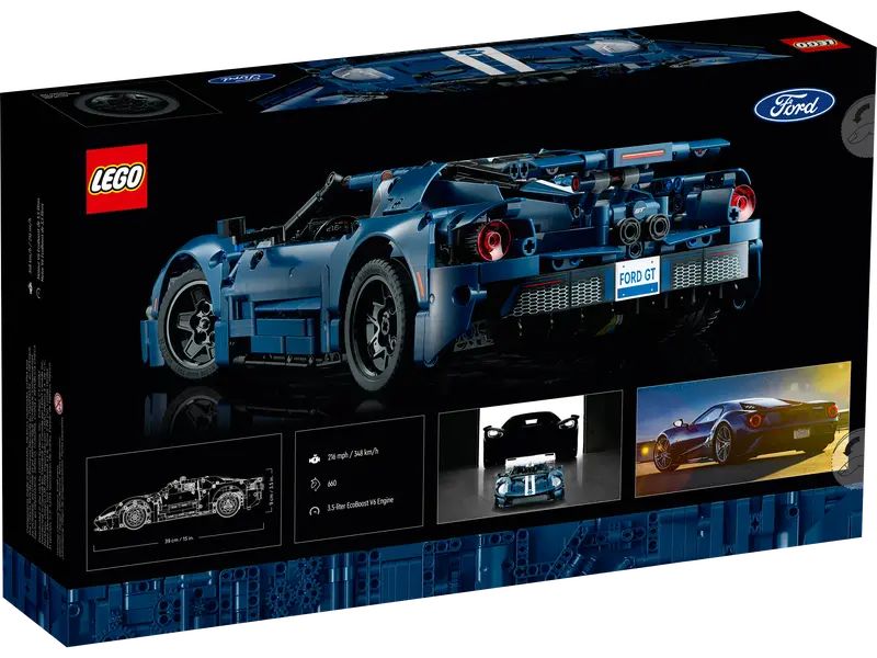 купить конструктор Лего Конструктор Lego 42154 Technic Ford GT 2022 – luckybricks
