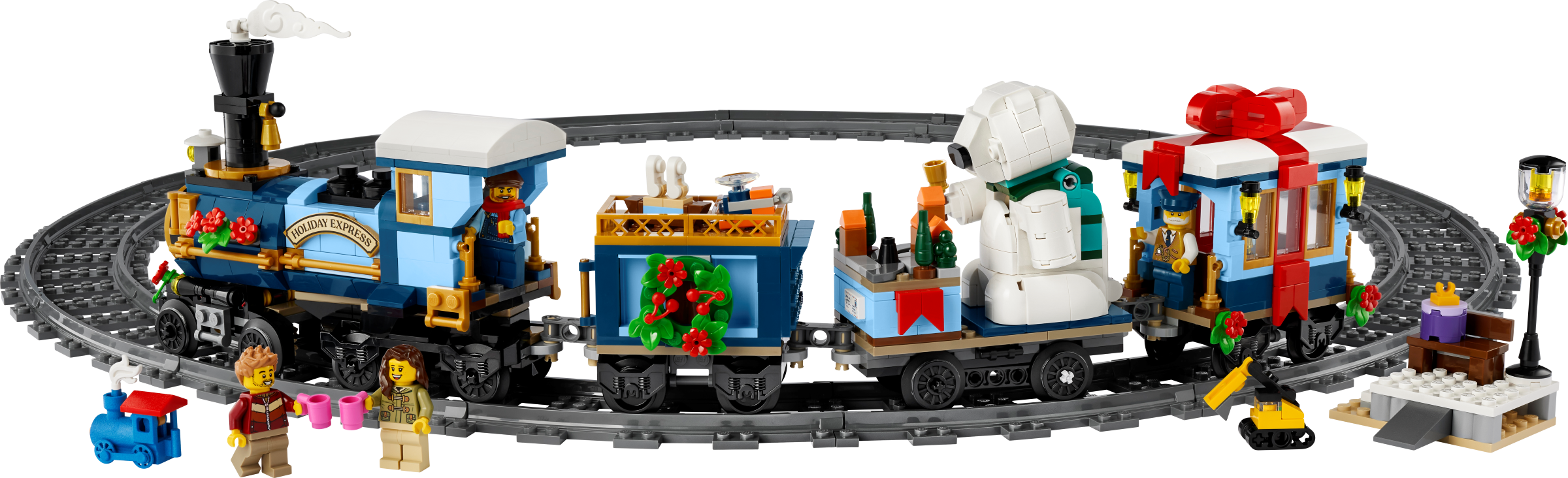 Конструктор Lego 10361 ICONS Праздничный экспресс
