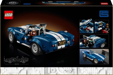 Конструктор Lego 10357 ICONS Shelby Cobra 427 S/C