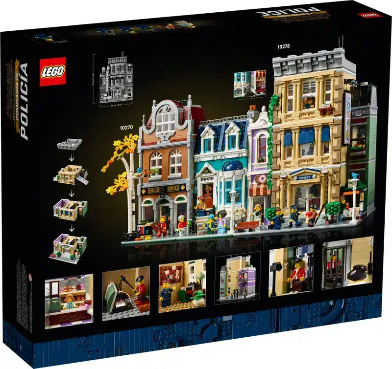 купить Лего Конструктор LEGO 10278 Icons Полицейский участок