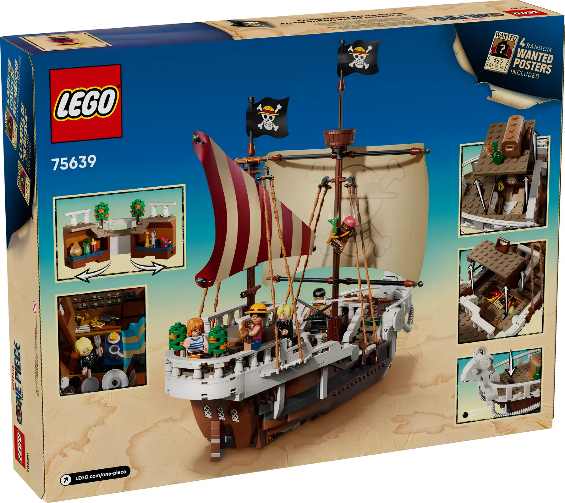 Конструктор Lego 75639 One Piece: Пиратский корабль «Гоинг Мерри»