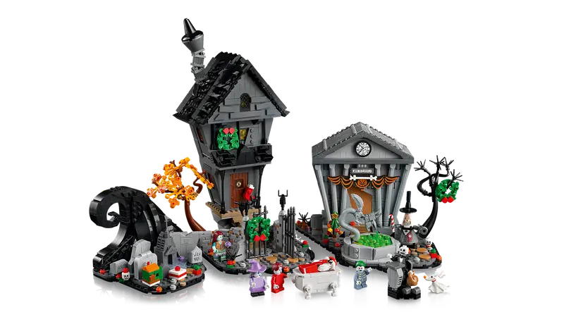 купить Лего Конструктор LEGO 21351 Ideas Кошмар перед Рождеством – luckybricks