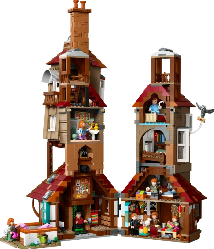 купить Лего Конструктор LEGO 76437 Harry Potter Нора (Дом Уизли) – Коллекционное издание– luckybricks