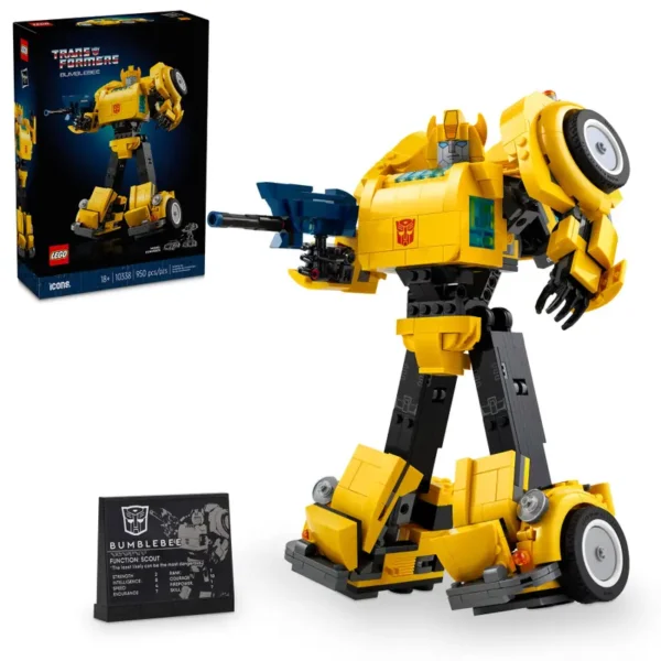 купить Лего Конструктор LEGO 10338 ICONS Бамблби Transformers – luckybricks