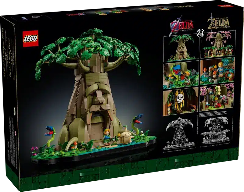 купить Лего Конструктор LEGO 77092 The Legend of Zelda Великое Дерево Деку (2 в 1) – luckybricks