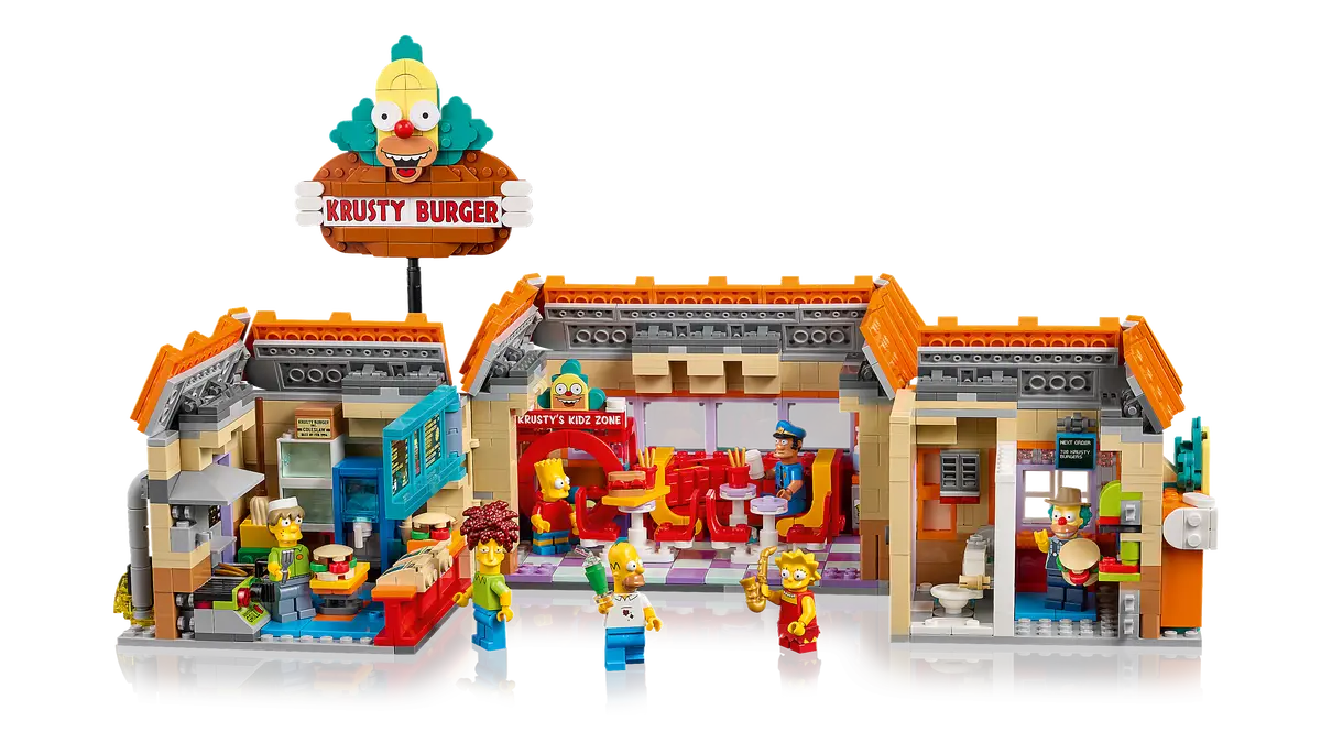Конструктор Lego 10352 ICONS Симпсоны: Красти Бургер