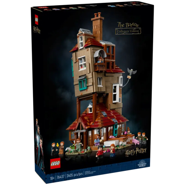 купить Лего Конструктор LEGO 76437 Harry Potter Нора (Дом Уизли) – Коллекционное издание– luckybricks