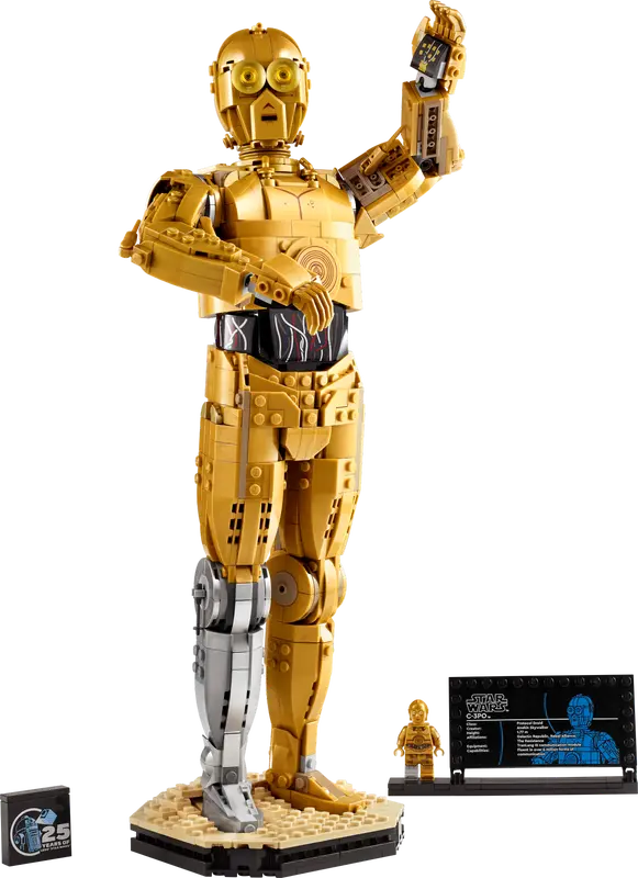 купить Лего Конструктор LEGO 75398 Star Wars Дроид C-3PO – luckybricks