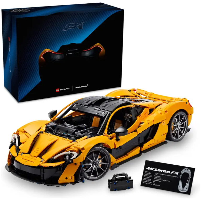 Конструктор LEGO 42172 Technic Cуперкар McLaren P1