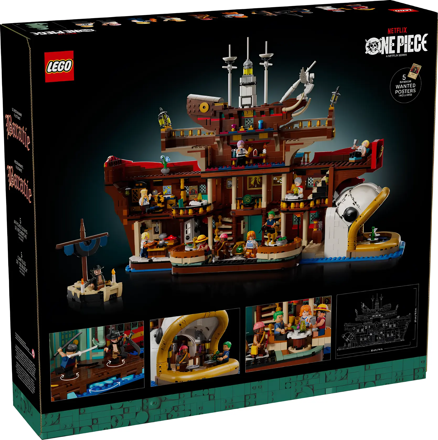 Конструктор Lego 75640 One Piece Плавучий ресторан Барати