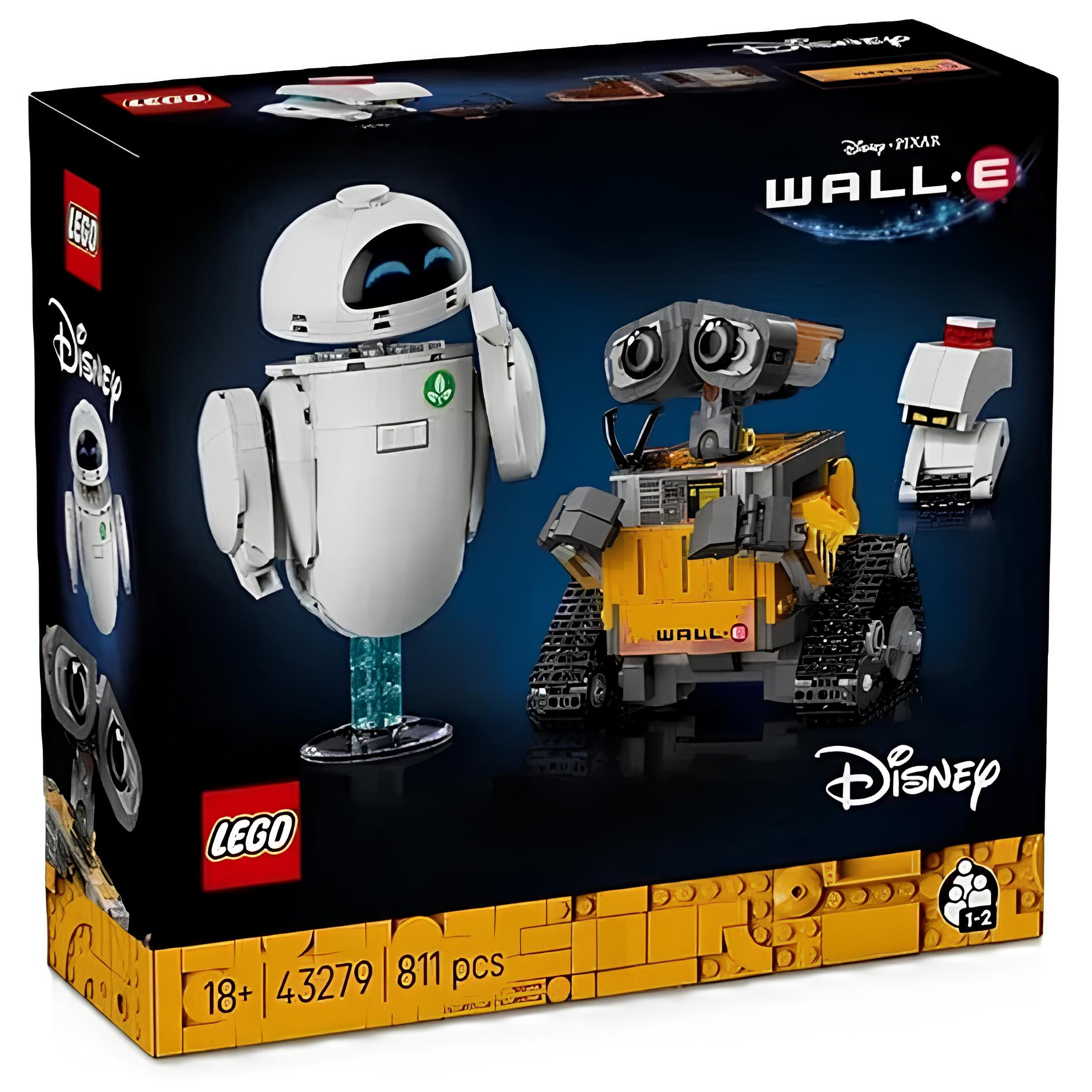 Конструктор Lego 43279 Disney ВАЛЛ-И и ЕВА
