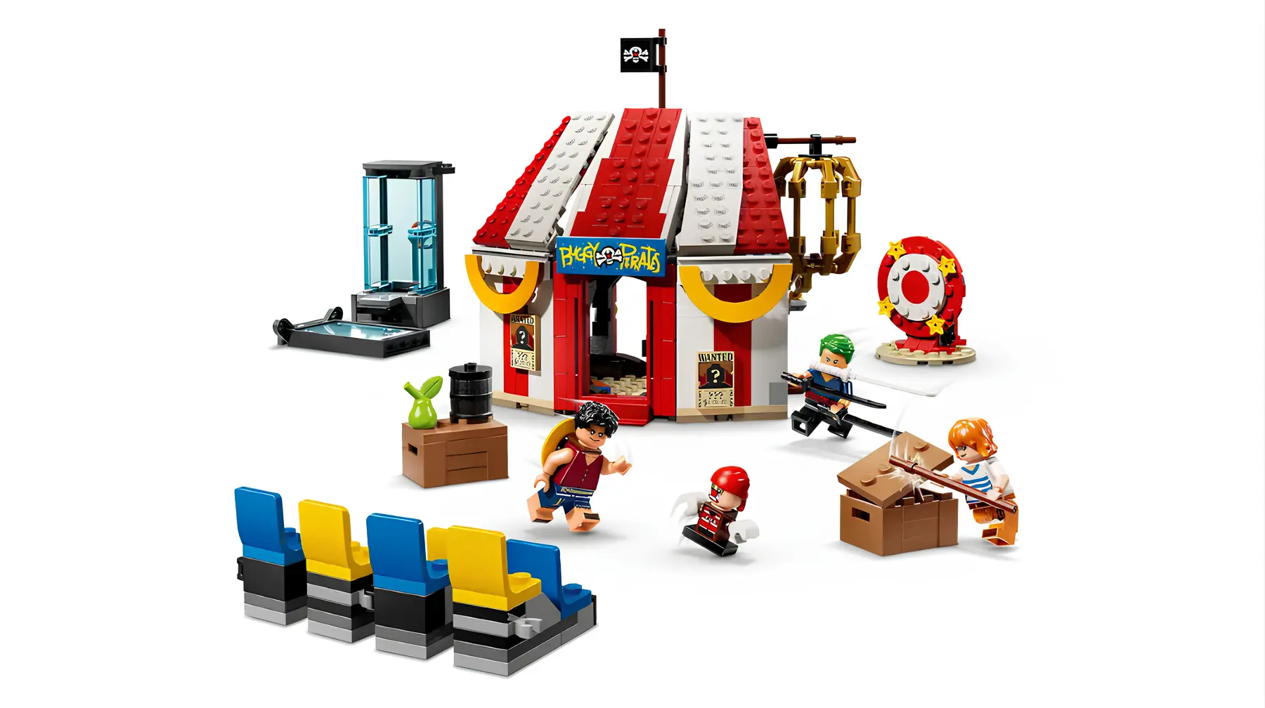 Конструктор Lego 75637 One Piece: Цирковой шатер клоуна Багги
