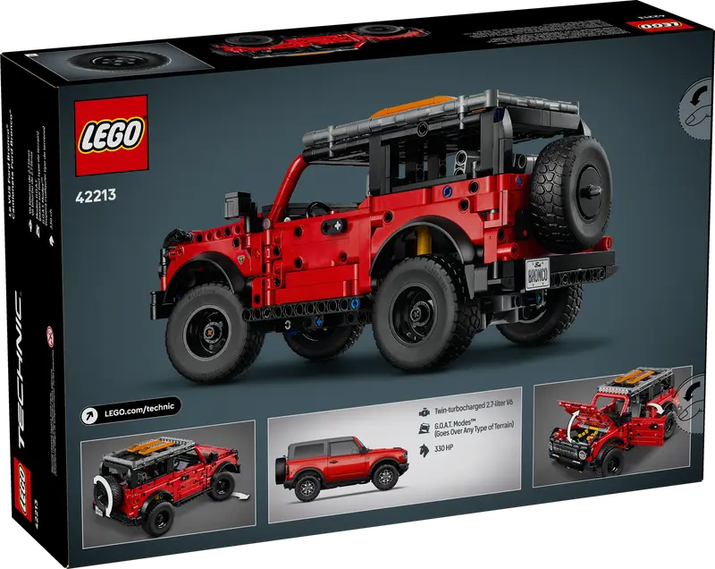 Конструктор Lego 42213 Technic Внедорожник Ford Bronco