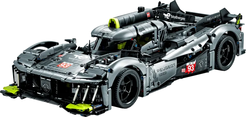 купить Лего Конструктор LEGO 42156 Technic Гибридный гиперкар PEUGEOT 9X8 24H Le Mans – luckybricks