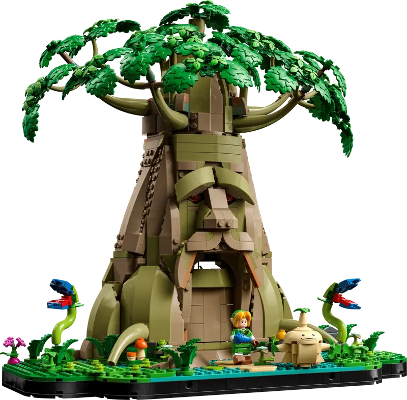 купить Лего Конструктор LEGO 77092 The Legend of Zelda Великое Дерево Деку (2 в 1) – luckybricks