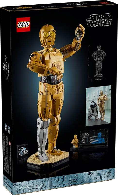 купить Лего Конструктор LEGO 75398 Star Wars Дроид C-3PO – luckybricks