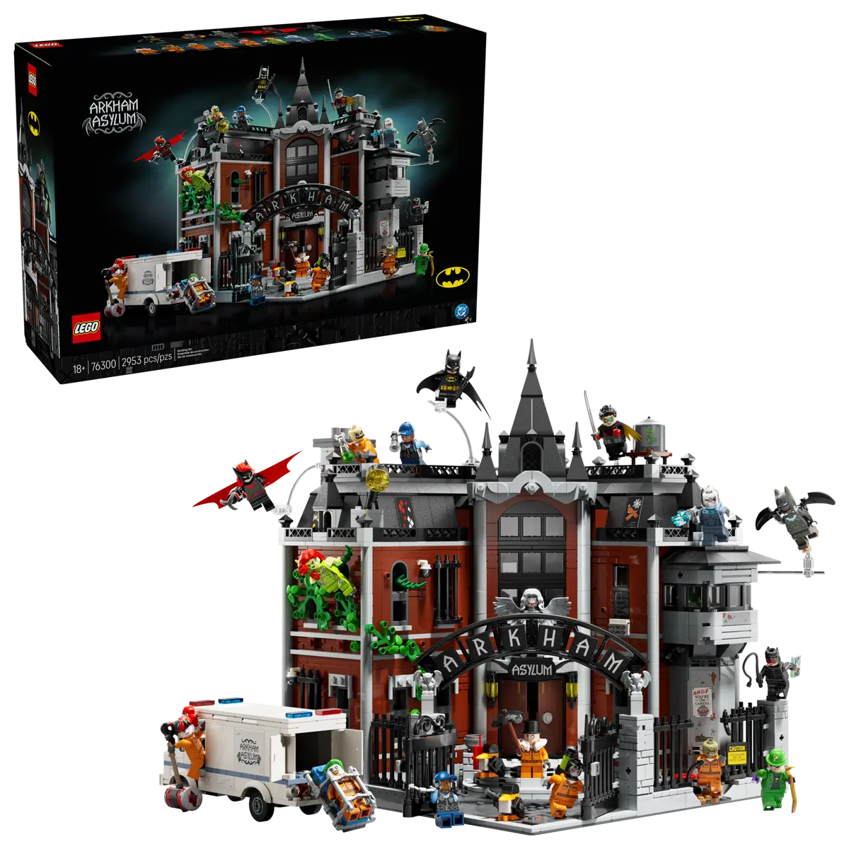 76300 LEGO DC Batman Лечебница Аркхем