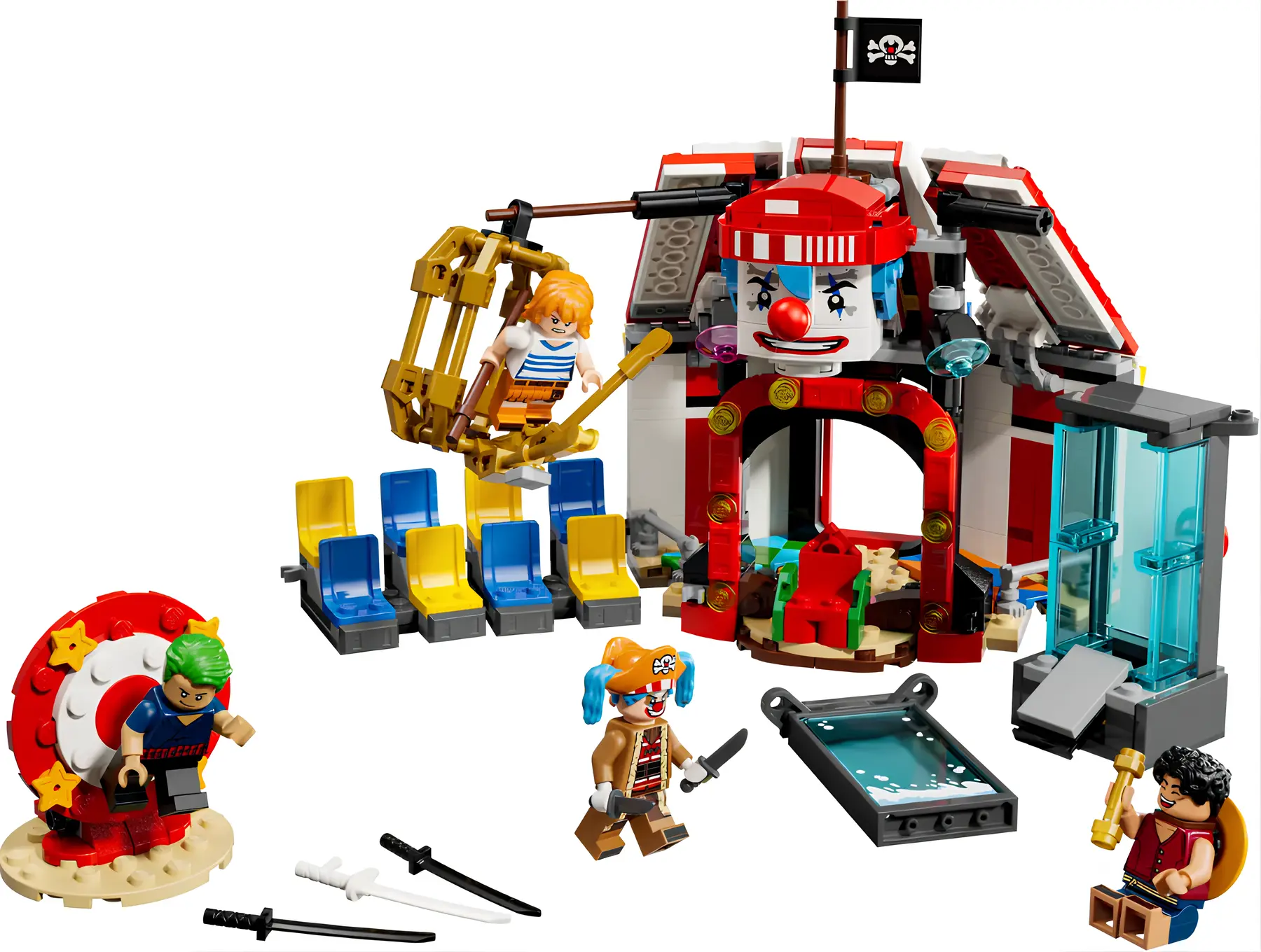 Конструктор Lego 75637 One Piece: Цирковой шатер клоуна Багги