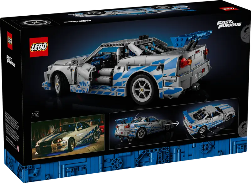 Конструктор Lego 42210 Technic Nissan Skyline GT-R (R34)