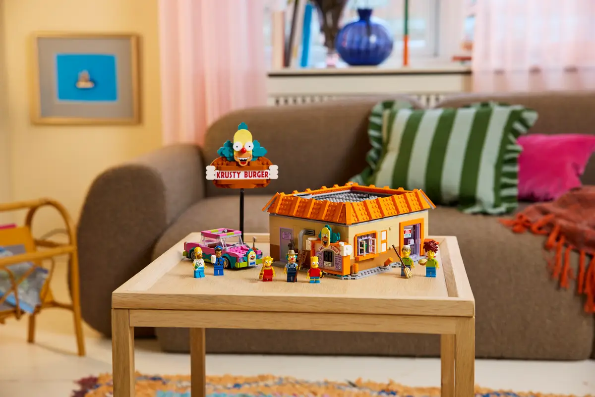 Конструктор Lego 10352 ICONS Симпсоны: Красти Бургер