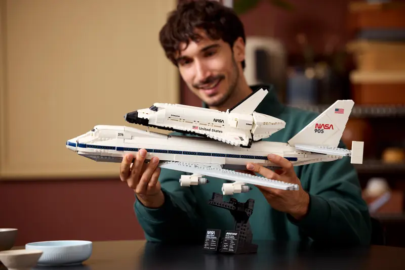 Конструктор Lego icons 10360 - Самолет-носитель и Шаттл
