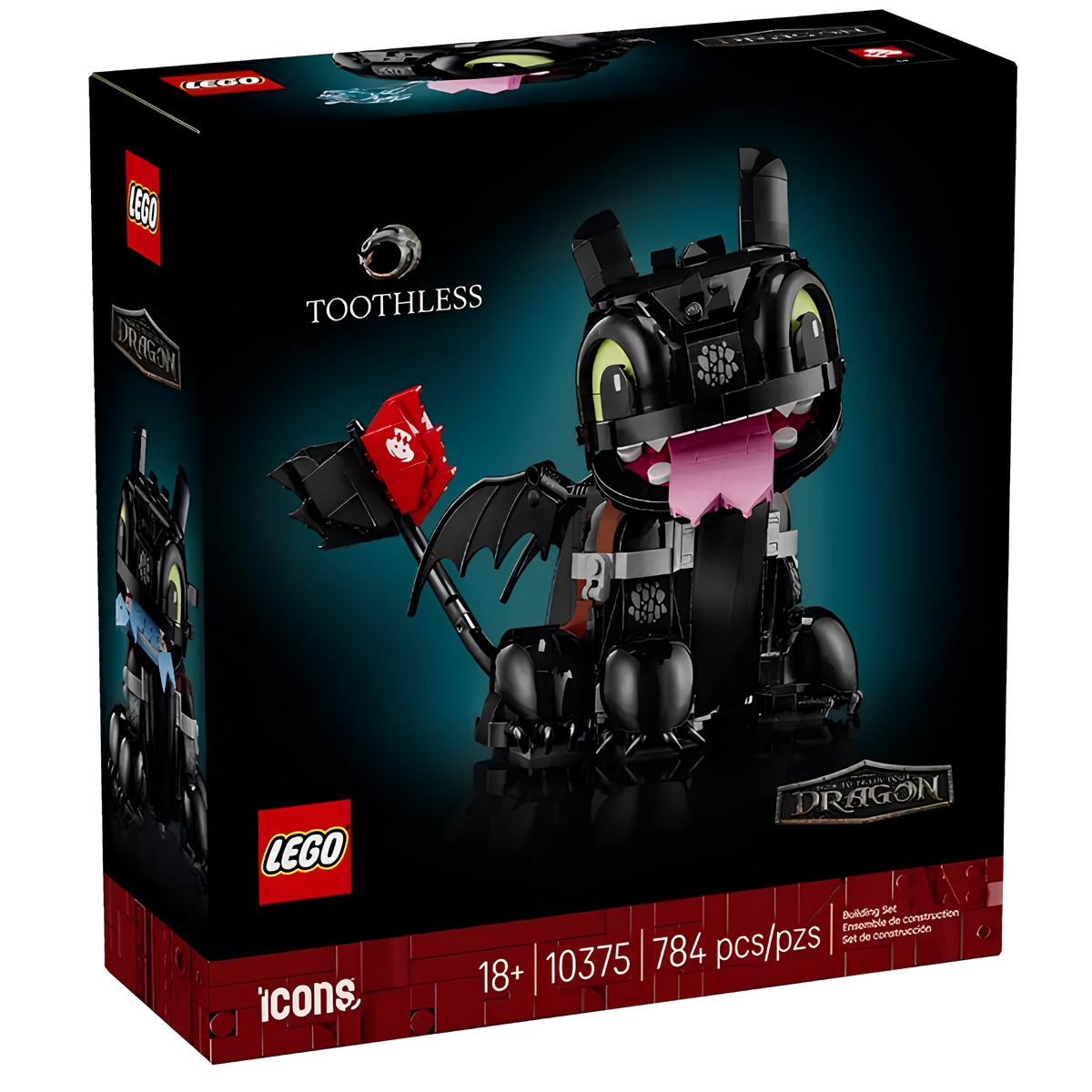 Конструктор Lego 10375 ICONS Как приручить дракона: Беззубик