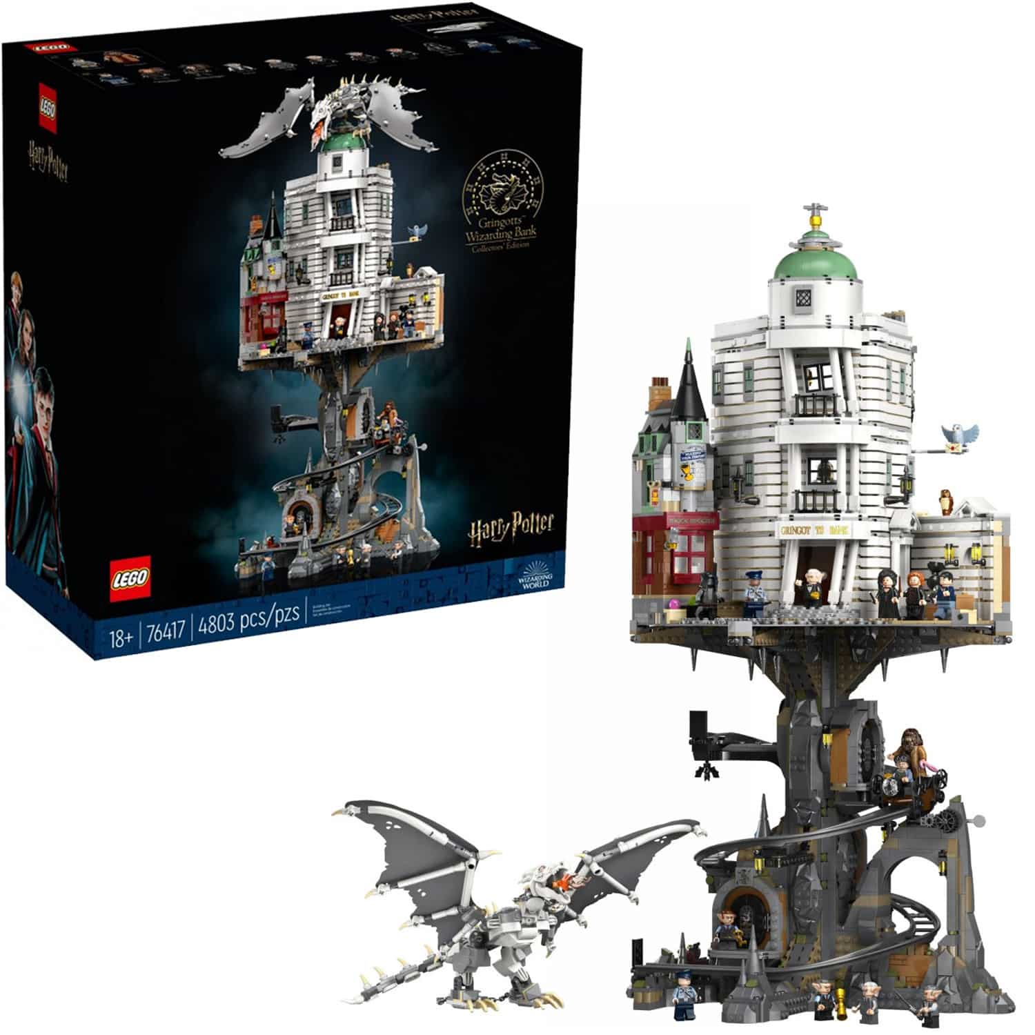 купить конструктор Лего Конструктор Lego 76417 Harry Potter Волшебный банк Гринготтс