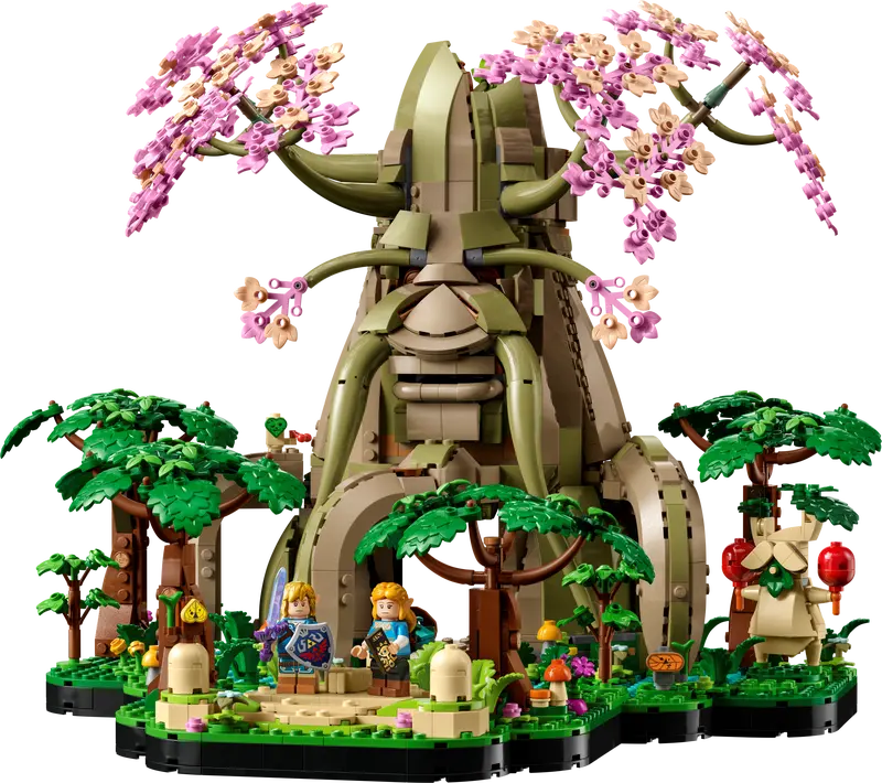 купить Лего Конструктор LEGO 77092 The Legend of Zelda Великое Дерево Деку (2 в 1) – luckybricks