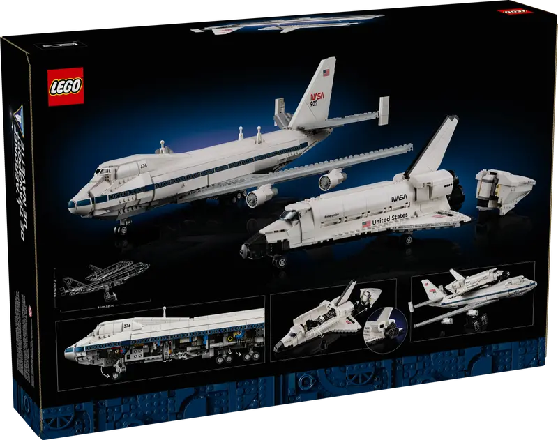 Конструктор Lego icons 10360 - Самолет-носитель и Шаттл