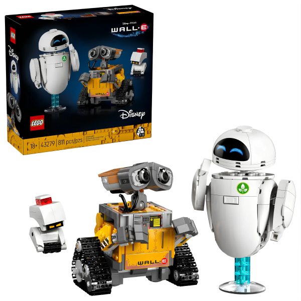 Конструктор Lego 43279 Disney ВАЛЛ-И и ЕВА