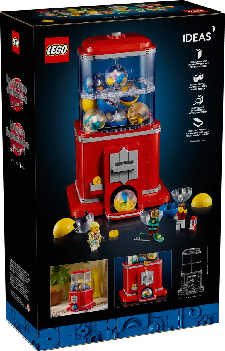 Конструктор Lego 21358 Ideas Автомат по продаже минифигурок