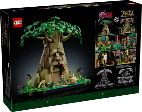 купить Лего Конструктор LEGO 77092 The Legend of Zelda Великое Дерево Деку (2 в 1) – luckybricks