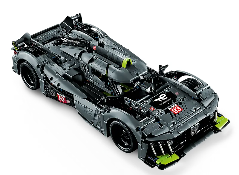 купить Лего Конструктор LEGO 42156 Technic Гибридный гиперкар PEUGEOT 9X8 24H Le Mans – luckybricks