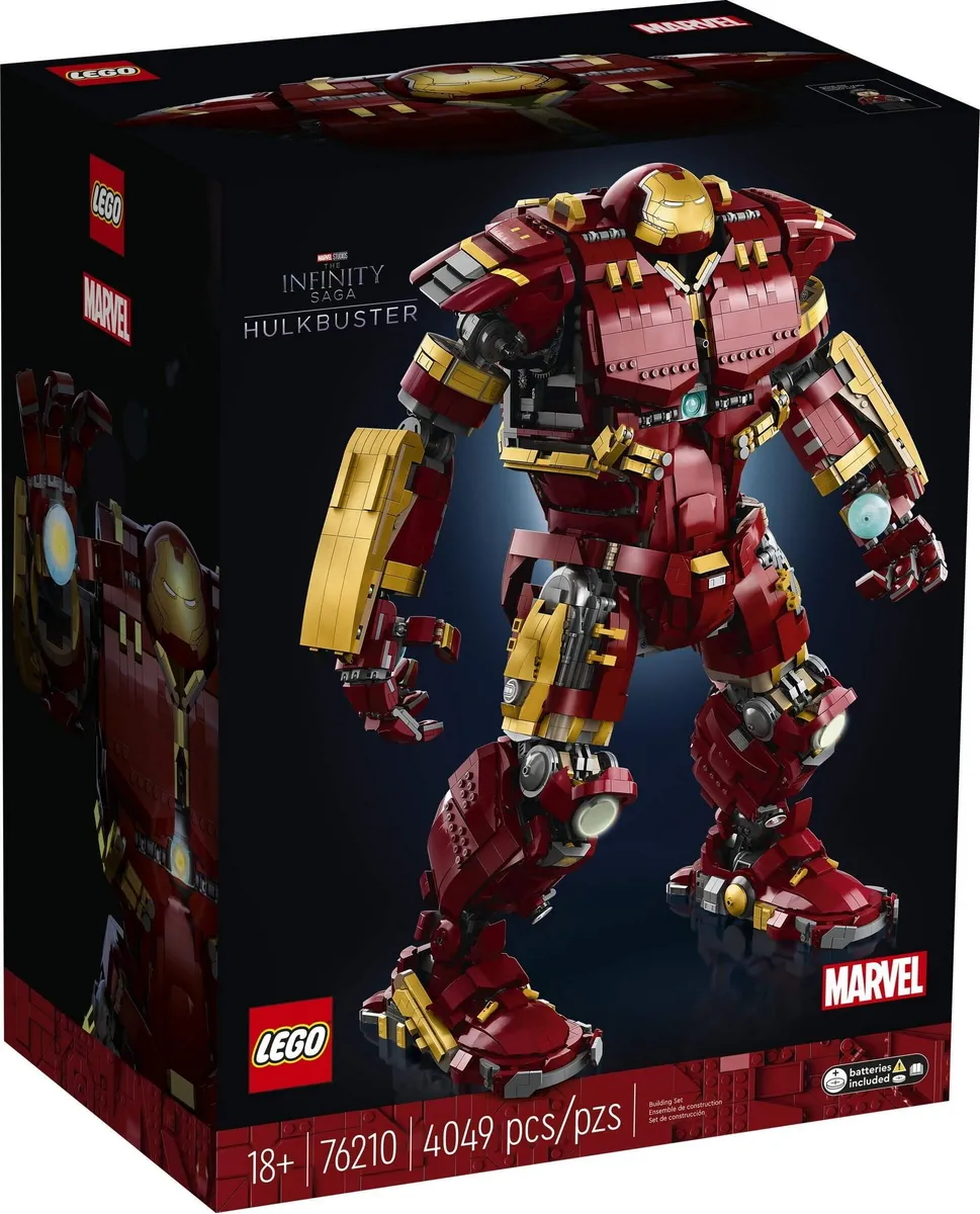 Конструктор Lego 76210 Marvel Халкбастер Железный человек