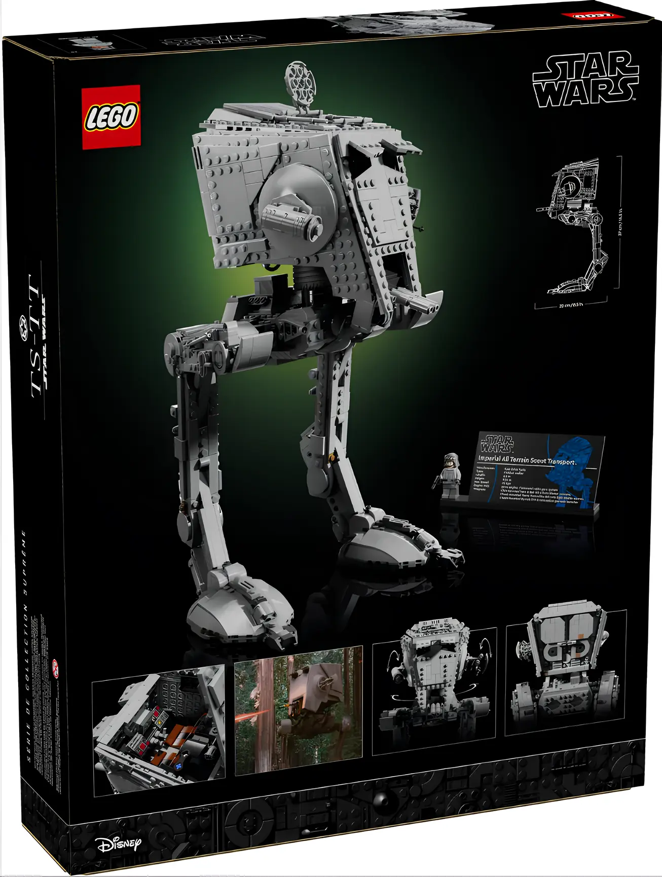 Конструктор Lego 75417 Star Wars Шагоход AT-ST