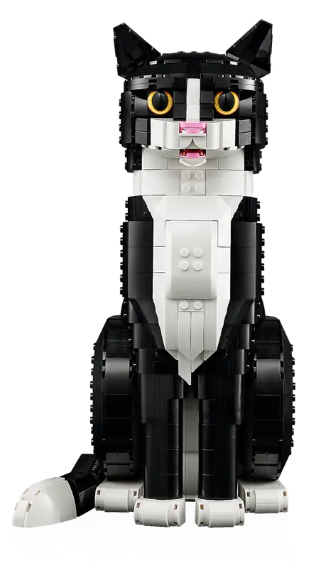 купить конструктор Лего Конструктор LEGO 21349 Ideas Кот окраса «Смокинг» – luckybricks